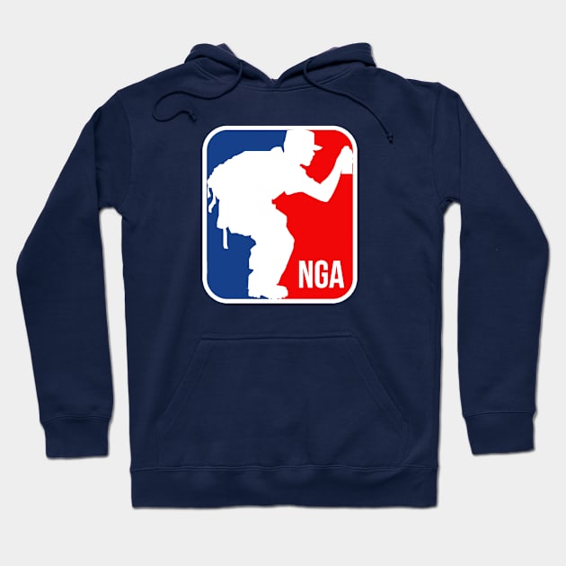 NGA - National Graffiti Association Hoodie by ROBZILLA